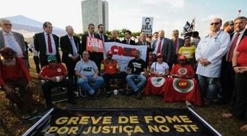LUTA POLÍTICA:  Grevistas de fome protocolam 11 pedidos de audiência no STF
