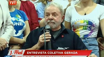 STF autoriza TVT a entrevistar Lula em Curitiba