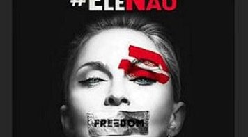 Madonna pede o fim do fascismo e adere ao movimento #EleNão