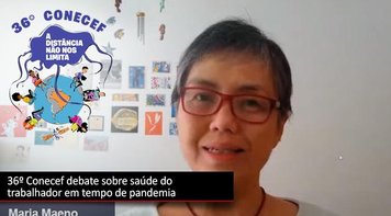 36º Conecef debate sobre saúde do trabalhador em tempo de pandemia