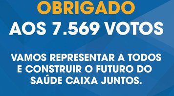 Movimento pela Saúde vence eleição na Caixa