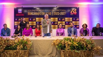 Nova diretoria do SEEBCG-MS é empossada para o quadriênio 2023/2027