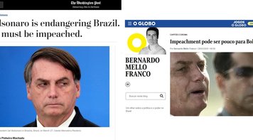 Do The Washington Post a O Globo, impeachment contra Bolsonaro