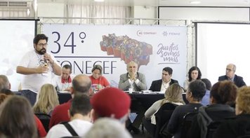 Momento é de resistência! Alerta ecoa na abertura do 34º Conecef, em São Paulo