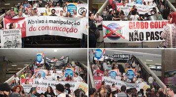 Sindicato participa do Dia Nacional de Luta contra o golpismo da grande mídia