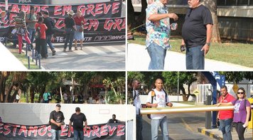 Bancários fecham Matriz I da Caixa no 17º dia de greve