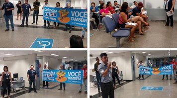 Mobilização em defesa do banco chega a outras regiões do DF