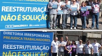 Caixa: Sindicato fecha Giret e fortalece Dia Nacional de Luta contra a Reestruturação