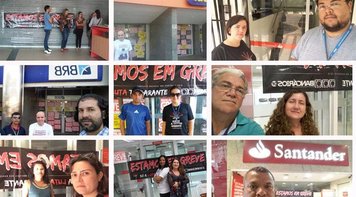 Bancários respondem ao descaso dos banqueiros com intensificação da greve