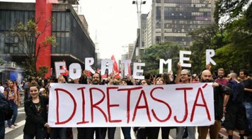 Movimentos vão às ruas pedir Fora Temer e eleições diretas