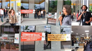 Bancários do BB fazem Dia Nacional de Luta em Defesa da Cassi