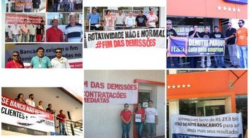 Bancários do Itaú fazem Dia Nacional de Luta em Defesa do Emprego