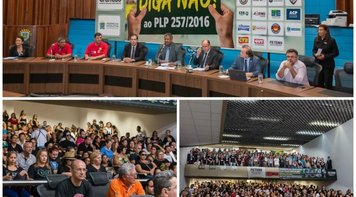 Bancários participam de audiência sobre PLP/ 257