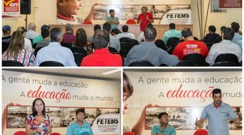 Diretores do sindicato participam de debate sobre fim da aposentadoria