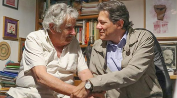 Em conversa com Haddad, Pepe Mujica fala sobre Lula: ‘um mito’