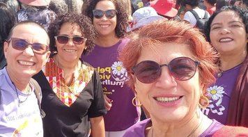 Bancárias das bases da Fetec-CUT/CN participam em Brasília da 7ª Marcha das Margaridas