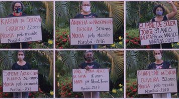 8M: Vítimas de feminicídio são lembradas, por mulheres, em Marabá