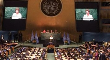 Na ONU, Dilma faz discurso cauteloso, mas cita 'grave momento' do país