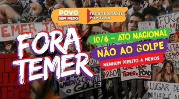 Todos às ruas nesta sexta 10 para defender direitos e a democracia, orienta Fetec-CUT/CN