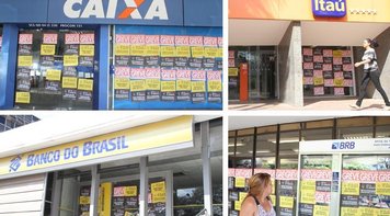 No primeiro dia da greve, Fenaban chama para nova negociação