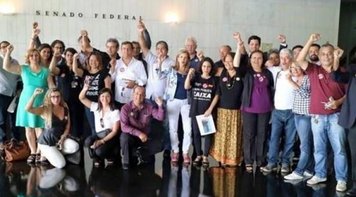 Nota de agradecimento - Luta contra o PLS 555