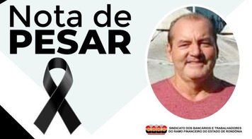 NOTA DE PESAR – José Paulo de Souza – Caixa