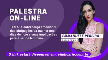 Sindicato dos Bancários promove palestra no Dia Internacional da Mulher
