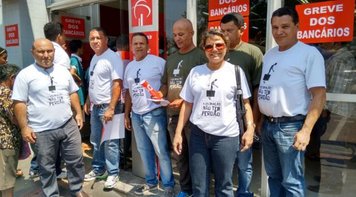 Bancários param 6.286 unidades em todo o país no primeiro dia da greve nacional