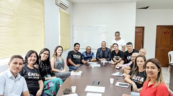 Nova superintendente da Caixa visita o Sindicato dos Bancários 