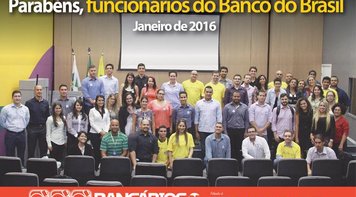 Sindicato dá boas-vindas aos 50 novos funcionários do BB