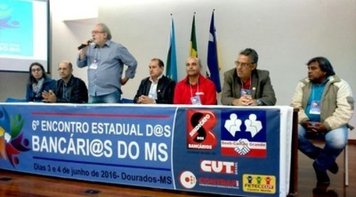 Presidente da Contraf-CUT abre 6º Encontro Estadual dos Bancários no Mato Grosso do Sul