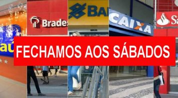Projeto apresentado no Senado quer liberar abertura de bancos aos sábados
