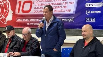 Abertura do 10º Congresso da Categoria reúne bancários e autoridades em Dourados