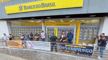 Greve de 24 horas marcou protesto dos funcionários do BB em Rondônia nesta sexta-feira, 29