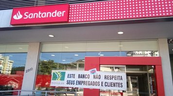 Fechamento da agência do Santander em Blumenau é mantido para garantir saúde dos bancários e clientes