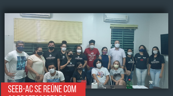 Seeb Acre se reúne com os professores do concurso de 2018