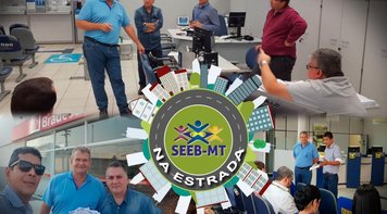 Bancários de Nova Canaã, Terra Nova e Colíder recebem direção do Seeb/MT