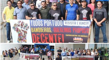 Em resposta à proposta ‘indecente’ da Fenaban, bancários fecham 18 agências em Rondônia