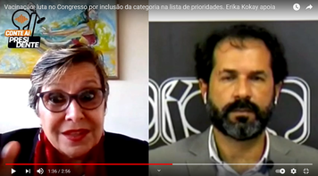 Vacinação: bancários lutam no Congresso por inclusão da categoria na lista de prioridades. Erika Kokay apoia movimento