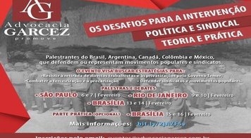 Seminário discute como resistir à retirada de direitos, combater a terceirização e defender sindicatos