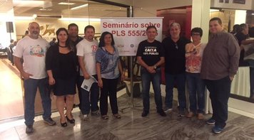 Seminário define plano de ações para barrar o PLS 555