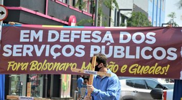 Manifestações em todo o Brasil marcam o dia nacional em defesa do setor público