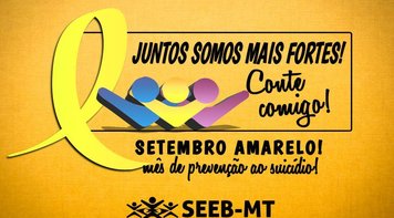 Bancários MT apoiam a Campanha "Setembro Amarelo"
