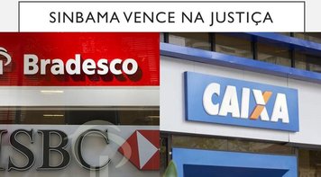 Sinbama ganha ações de R$ 70 mil do descanso de 15’ das bancárias do HSBC/Bradesco e da Caixa