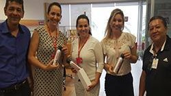 Diretores do Sindicato visitam bancários do município de Tangará da Serra