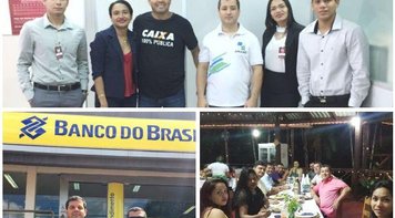 Sindicato visita agências de Ferreira Gomes, Tartarugalzinho, Calçoene e Oiapoque