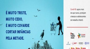 12 de junho Dia Nacional e Mundial de Combate ao Trabalho Infantil 