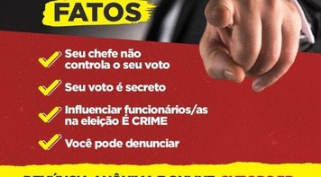 CUT lança site para trabalhador denunciar coação eleitoral e levará casos à OIT