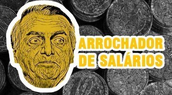 Bolsonaro mente ao dizer que nada pode fazer se salário mínimo está baixo