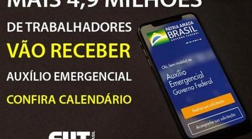 Liberada 1ª parcela do 3º lote de trabalhadores que vão receber auxílio de R$ 600  